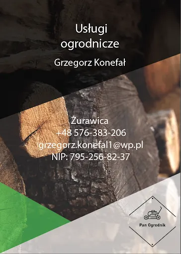 Pan Ogrodnik Grzegorz Konefał usługi ogrodnicze
